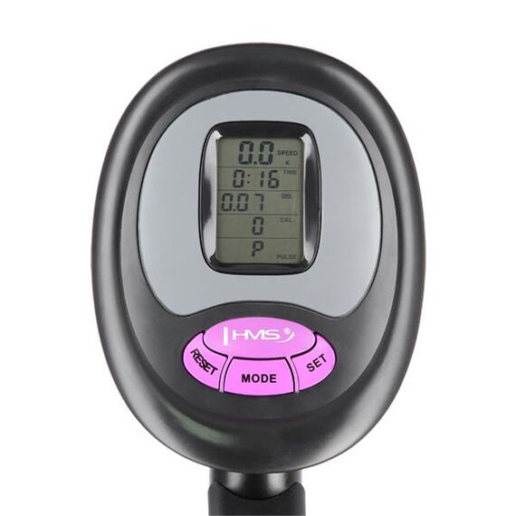 M9239V Fioletowy Rower Stacjonarny Magnetyczny (9 Kg) HMS, 6 zdjęcie