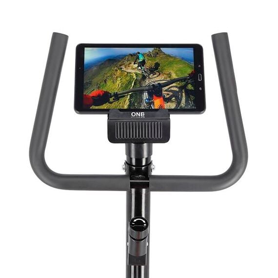 ONE FITNESS Rower Stacjonarny Mechaniczny RW3011 Black-Orange, 13 zdjęcie