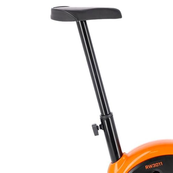 ONE FITNESS Rower Stacjonarny Mechaniczny RW3011 Black-Orange, 8 zdjęcie