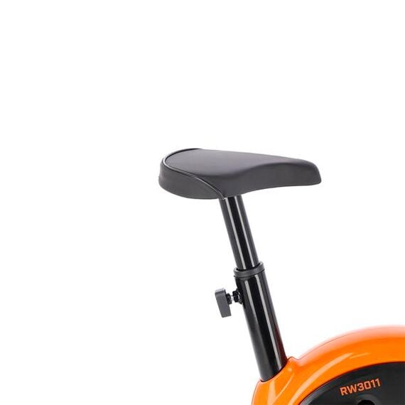 ONE FITNESS Rower Stacjonarny Mechaniczny RW3011 Black-Orange, 9 zdjęcie