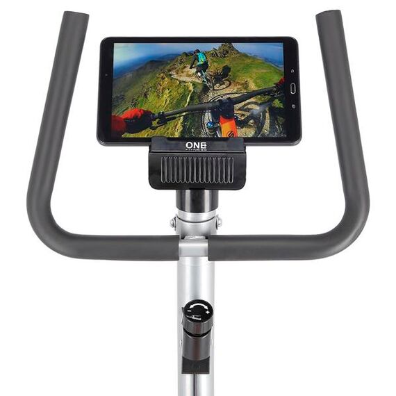 ONE FITNESS Rower Mechaniczny RW3011 Silver-Orange, 13 zdjęcie