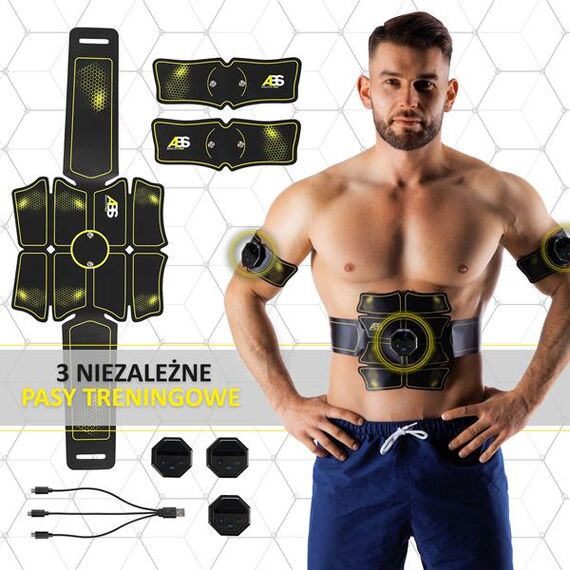 HMS ABS Master Pro Super Elektrostymulator Hms, 9 zdjęcie