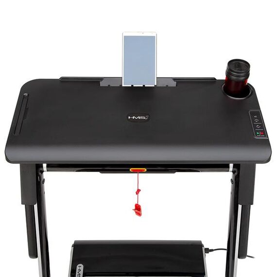 LOOP12 (2 Części) Multi Gray Bieżnia Elektryczna Z Biurkiem HMS, 22 zdjęcie