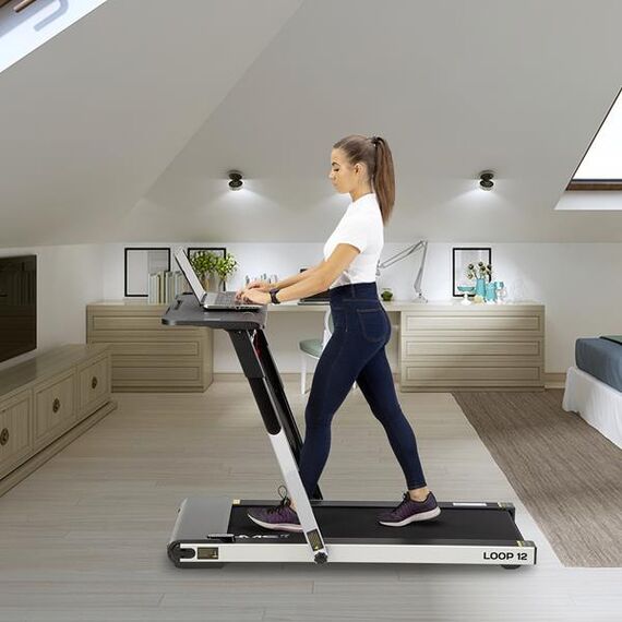 LOOP12 (2 Części) Multi Gray Bieżnia Elektryczna Z Biurkiem HMS, 30 zdjęcie