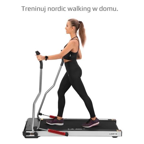 LOOP15 Bieżnia Elektryczna Do Nordic Walking HMS, 30 zdjęcie