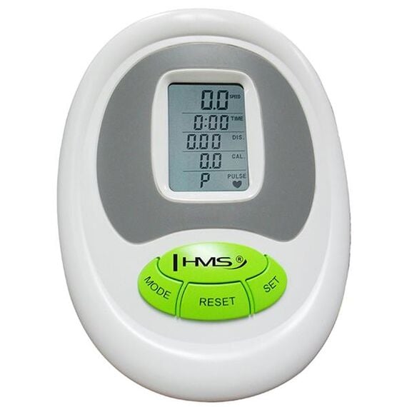 R9259 Poziomy Rower Magnetyczny (9 Kg) Biało-Zielony HMS, 8 zdjęcie