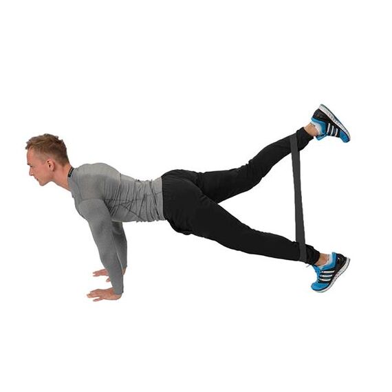 HMS GU04 Black 1.2 X 50 X 600 mm Guma Do Ćwiczeń, 5 zdjęcie