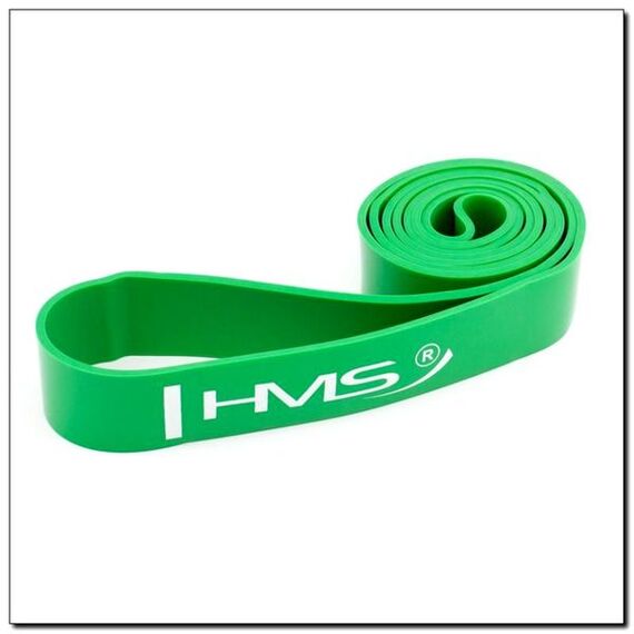 HMS GU05 Green 45 X 4.5 X 2080 mm Guma Do Ćwiczeń, Kolor: zielony, 3 zdjęcie