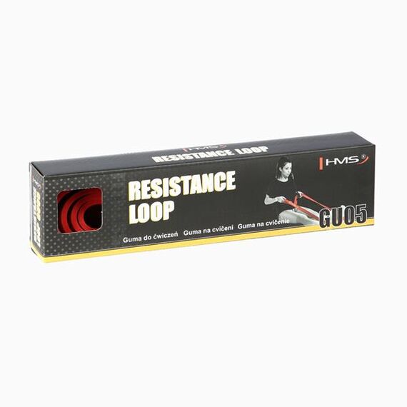 HMS GU05 Red 13 X 4.5 X 2080 mm Guma Do Ćwiczeń, Kolor: czerwony, 6 zdjęcie