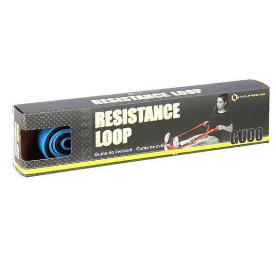 HMS GU06 Niebiesko-Czarna 21 X 5 X 2250 mm Guma Do Ćwiczeń, 6 zdjęcie