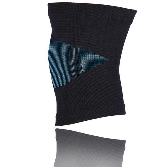 KO1526 Ściągacz Na Kolano Turkusowo-Czarny R.L HMS, 5 zdjęcie