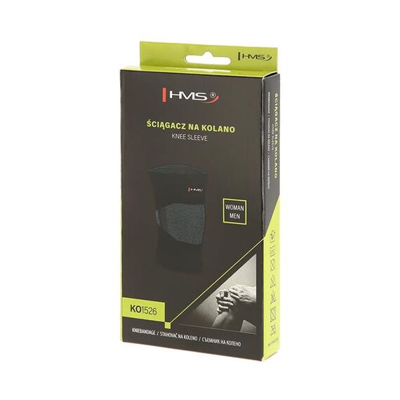 KO1526 Ściągacz Na Kolano Turkusowo-Czarny Xl HMS, 6 zdjęcie