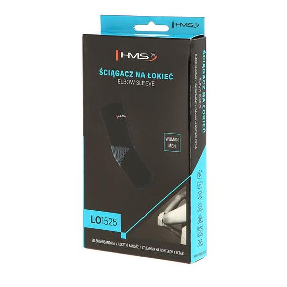 LO1525 Ściągacz Na Łokieć Turkusowo-Czarny R. L HMS, Kolor: turkusowy/czarny, Rozmiar: XL, 5 zdjęcie