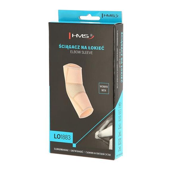 LO1883 Ściągacz Na Łokieć Beżowy M HMS, 6 zdjęcie