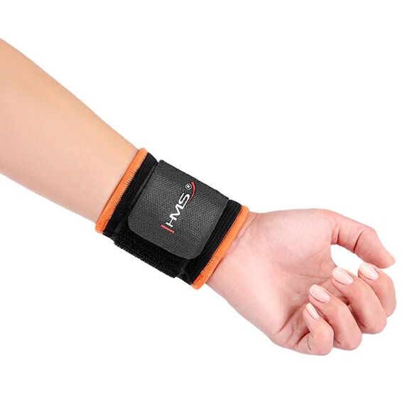 NA1567 Ściągacz Na Nadgarstek Pomarańczowy One Size HMS, 2 zdjęcie