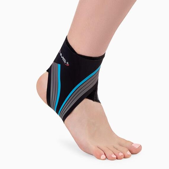 Ściągacz na kostkę Stabilizator S/M SS1826 HMS, Kolor: czarny/szary/niebieski, Rozmiar: L/Xl, 2 zdjęcie Ściągacz na kostkę Stabilizator S/M SS1826 HMS, Kolor: czarny/szary/niebieski, Rozmiar: L/Xl, 2 zdjęcie