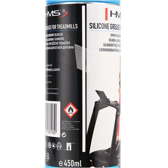 SSB130 Smar Do Bieżni W Sprayu Silikonowy 450Ml HMS, 2 zdjęcie
