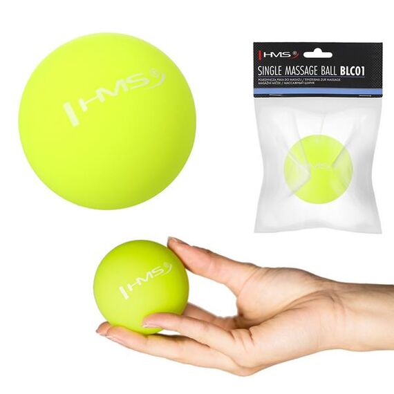 HMS BLC01 Lacrosse Pojedyncza Piłka Do Masażu, Kolor: zielony, 2 zdjęcie