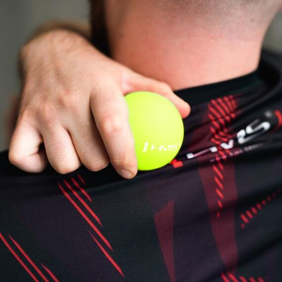 HMS BLC01 Lacrosse Pojedyncza Piłka Do Masażu, Kolor: zielony, 5 zdjęcie