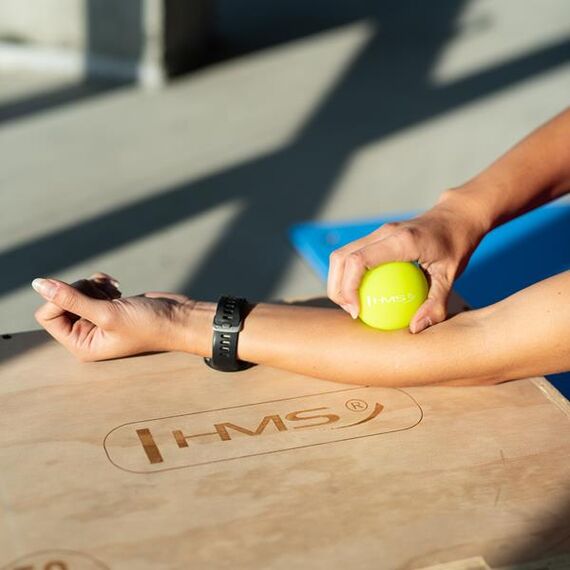 HMS BLC01 Lacrosse Pojedyncza Piłka Do Masażu, Kolor: zielony, 9 zdjęcie