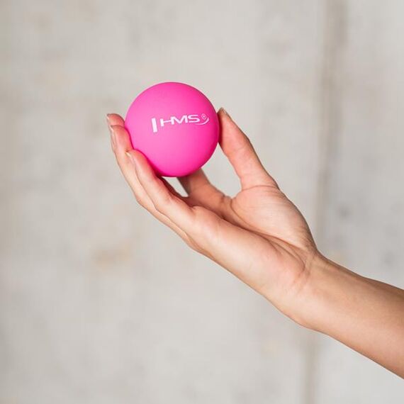 HMS BLC01 Lacrosse Pojedyncza Piłka Do Masażu, Kolor: różowy, 5 zdjęcie