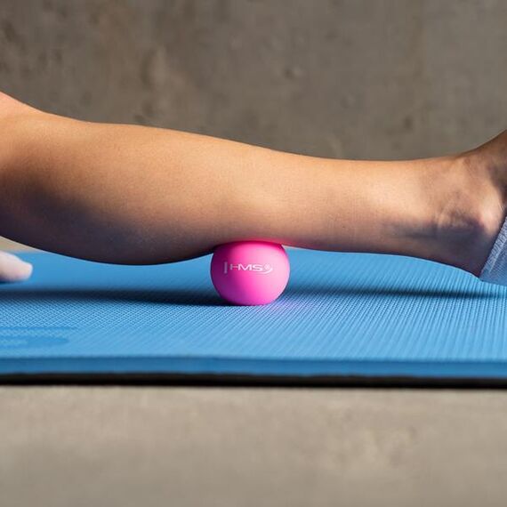 HMS BLC01 Lacrosse Pojedyncza Piłka Do Masażu, Kolor: różowy, 6 zdjęcie
