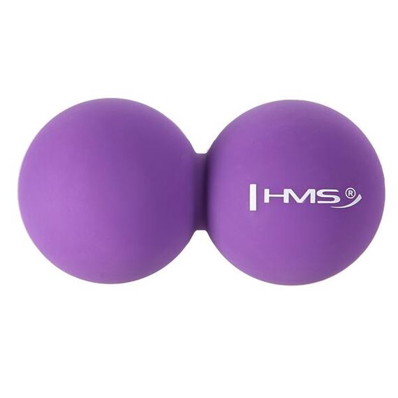 HMS BLC02 Lacrosse Podwójna Piłka Do Masażu, Kolor: fioletowy, 7 zdjęcie
