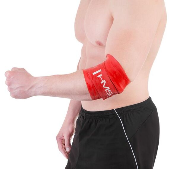 HMS FB01 Red 1.2 X 50 X 2080 mm Guma Do Ćwiczeń, 2 zdjęcie