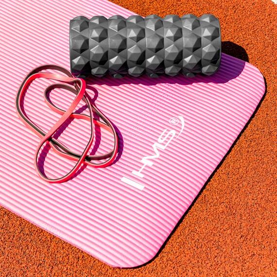 HMS wałek fitness/roller 31.5 cm FS107 czarny, Kolor: czarny, 6 zdjęcie