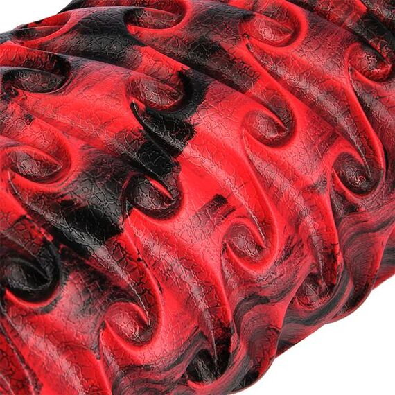 HMS roller do masażu mięśni wałek z wypustkami piankowy 33cm FS133 czarny/czerwony, Kolor: czarny/czerwony, Rozmiar: 33 cm, 5 zdjęcie