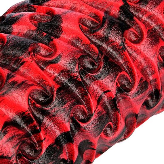 HMS roller do masażu mięśni wałek z wypustkami piankowy 45cm FS135 czarny/czerwony, Kolor: czerwony, Rozmiar: 45 cm, 5 zdjęcie