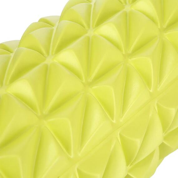 HMS roller z wypustkami do masażu mięśni długi 45cm FS205, Kolor: żółty, 5 zdjęcie