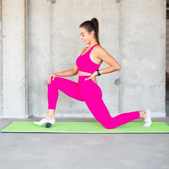 FSBM07 Set Zestaw Do Masażu Wałek/Piłki HMS, 4 zdjęcie