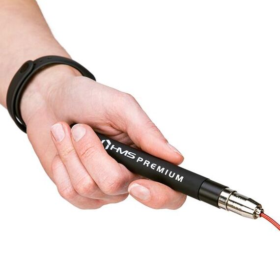 SK60 Black/Red Szybka Skakanka HMS PREMIUM, 6 zdjęcie