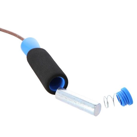 SK17 Skórzana Skakanka z Obciążnikami HMS, 6 zdjęcie