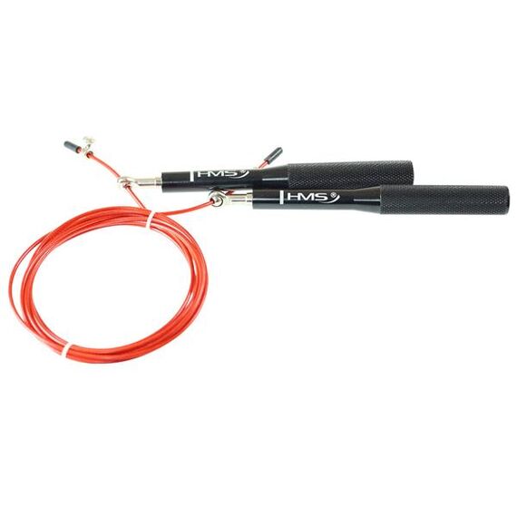 SK52 Red/Black Aluminiowa Szybka Skakanka HMS, 3 zdjęcie