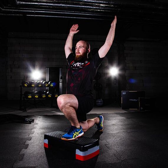 HMS AS003 Step Do Aerobiku z regulacją wysokości, Kolor: czarny, 7 zdjęcie