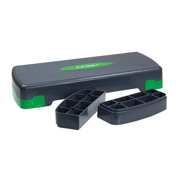 HMS AS003 Step Do Aerobiku z regulacją wysokości, Kolor: zielony, 3 zdjęcie