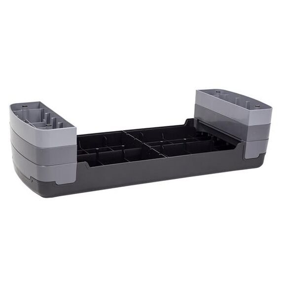 HMS AS004 Step Do Aerobiku z regulacją wysokości szary, Kolor: czarny, 6 zdjęcie