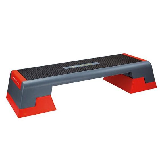 HMS AS007 Step Do Aerobiku Premium, Kolor: czerwony, 2 zdjęcie