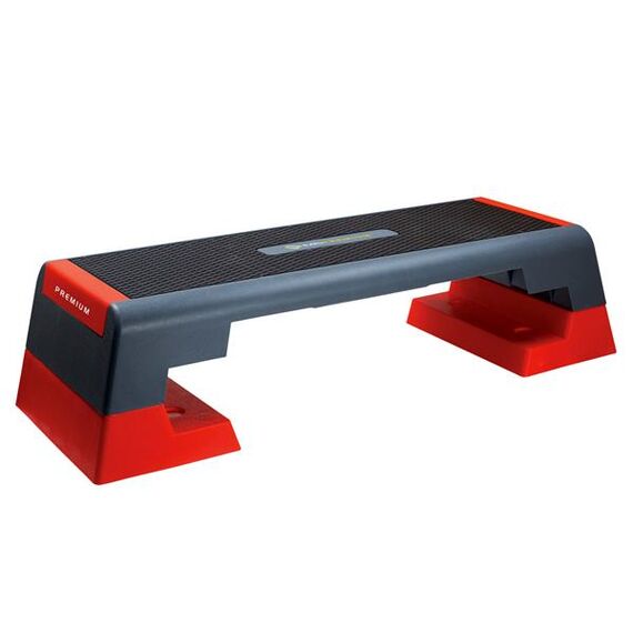 HMS AS007 Step Do Aerobiku Premium, Kolor: czerwony, 3 zdjęcie