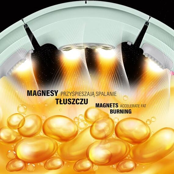 HMS HHM13 Hula Hop z Magnesami I Obciążnikiem + Licznik, Kolor: zielony, 4 zdjęcie HMS HHM13 Hula Hop z Magnesami I Obciążnikiem + Licznik, Kolor: zielony, 4 zdjęcie