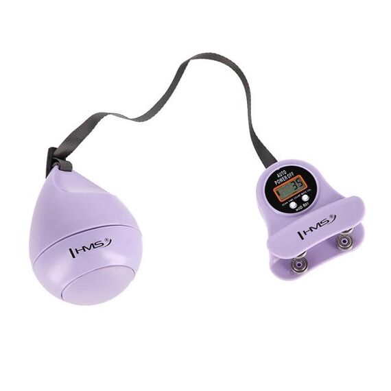 HMS HHM13 Hula Hop z Magnesami I Obciążnikiem + Licznik, Kolor: fioletowy, 20 zdjęcie