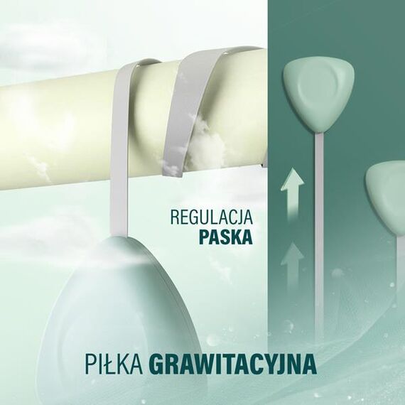 HHM14 Hula Hop Green Z Magnesami I Obciążnikiem + Licznik HMS, 11 zdjęcie