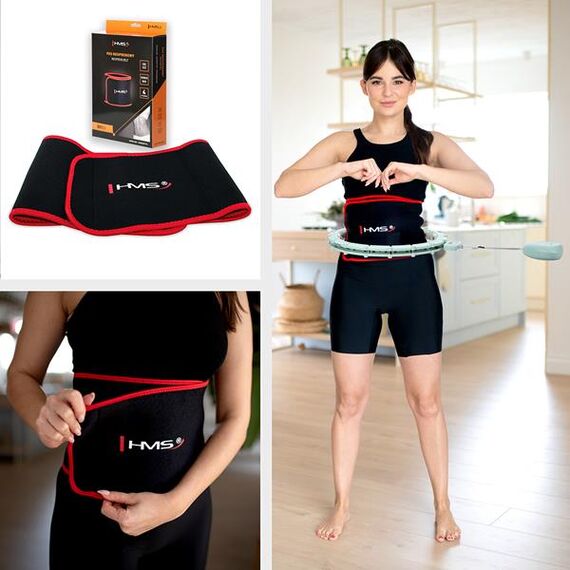 HHM14 Hula Hop Green Z Magnesami I Obciążnikiem + Licznik HMS, 3 zdjęcie