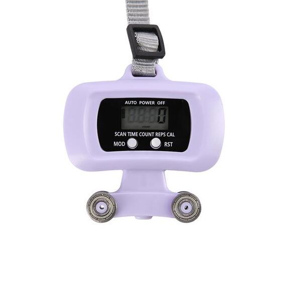 HHM14 Hula Hop Violet Z Magnesami I Obciążnikiem + Licznik HMS, 17 zdjęcie