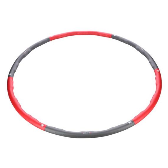 HHP002 Red-Grey Hula Hop 1,2Kg 100Cm HMS, 2 zdjęcie