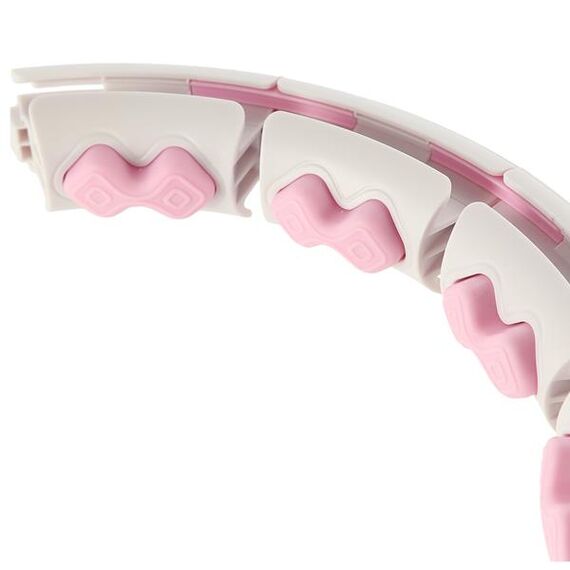 HHW06 Hula Hop Pink Z Wypustkami I Obciążnikiem + Licznik HMS, 17 zdjęcie