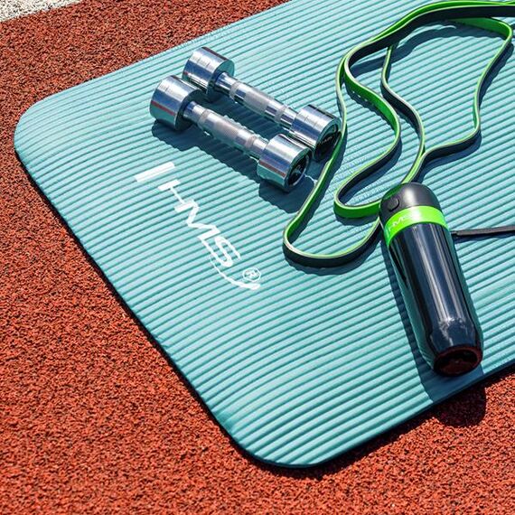 YM07 Mata Do Jogi 183 x 61 Cm HMS, Kolor: turkusowy, 10 zdjęcie