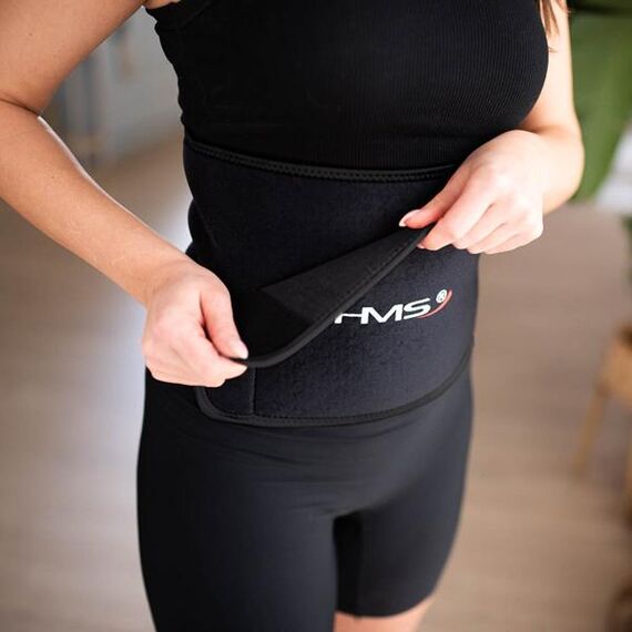 ZESTAW Hula Hop Hhw06 Black Z Piłką Grawitacyjną I Licznikiem + Pas Br163 Black Plus Size HMS, Kolor: czarny, 4 zdjęcie